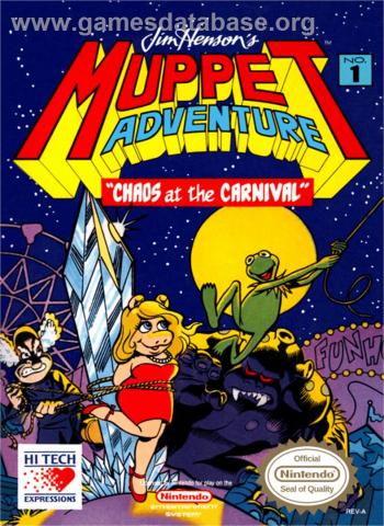 Cover Jim Henson's Muppet Adventure - Chaos at the Carnival for NES